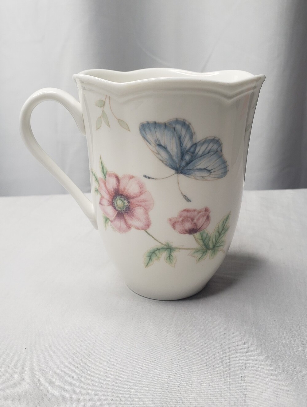 Lenox Butterfly Meadow Swallowtail Porcelain Mug
